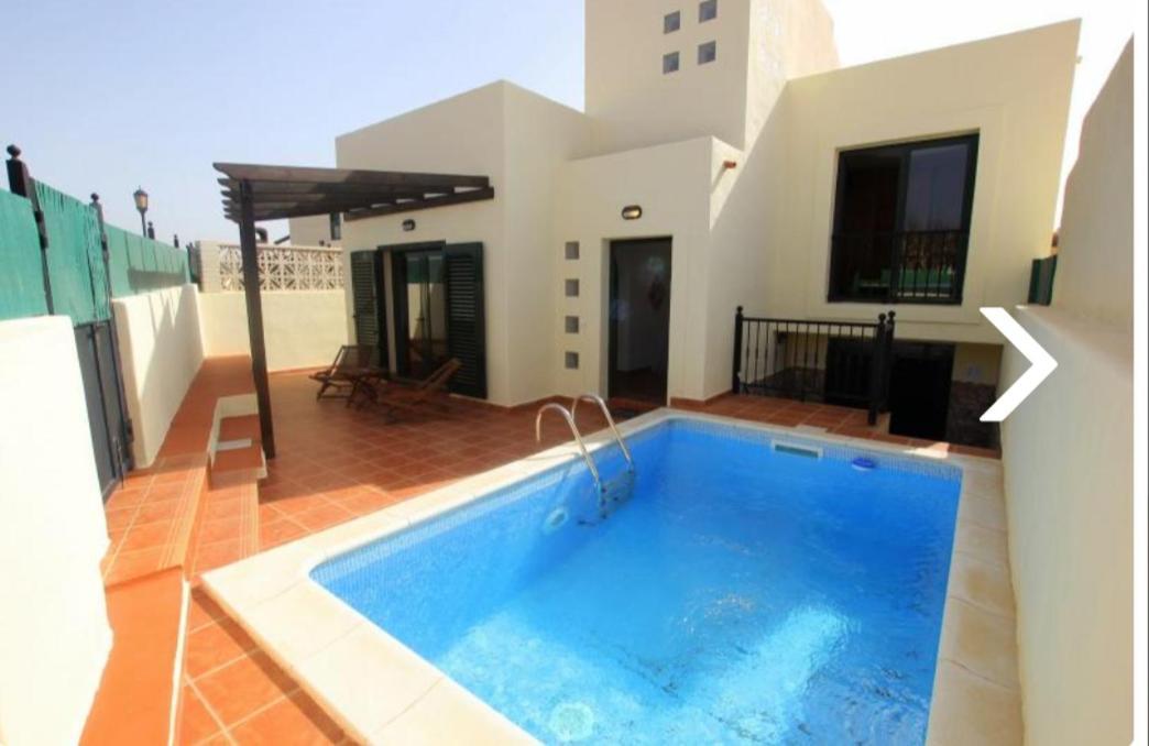 Villa con piscina, vistas, dunas, mar, 6 personas Corralejo Exterior foto